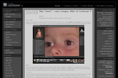 Utiliser Lightroom