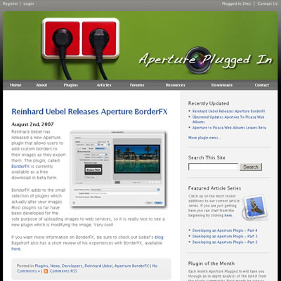Aperture Plugged In
