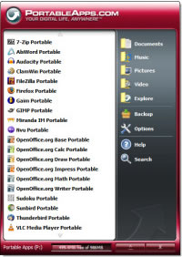 PortableApps, applications portables