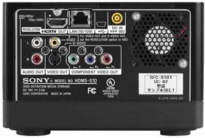 Sony HDMS-S1D