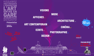 L’art entre en gare