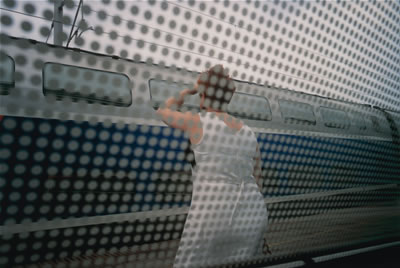 Samuel Bollendorff (prises de vue faites à la Gare de Valence) © Samuel Bollendorff/ OEil public