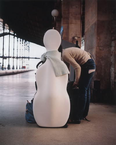 Johann Rousselot (prises de vue faites à la Gare du Nord) © Johann Rousselot/OEil Public