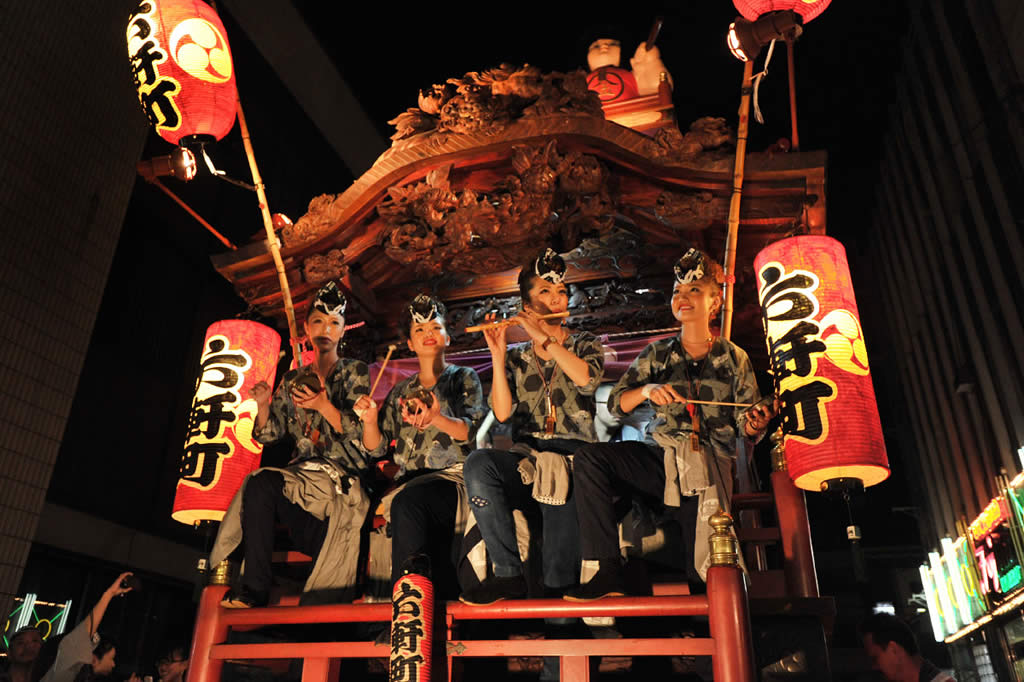 Le festival Gion Matsuri à Kyoto