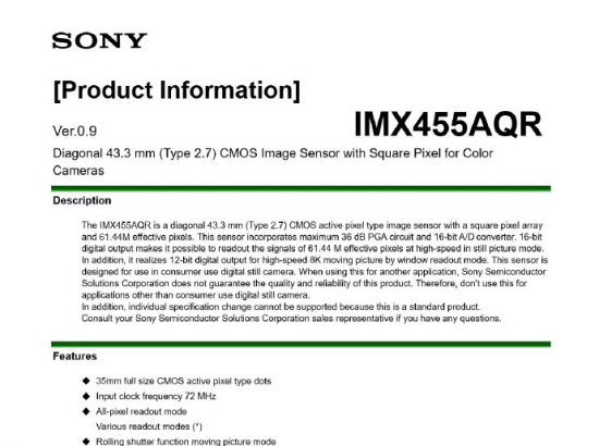 Sony IMX455