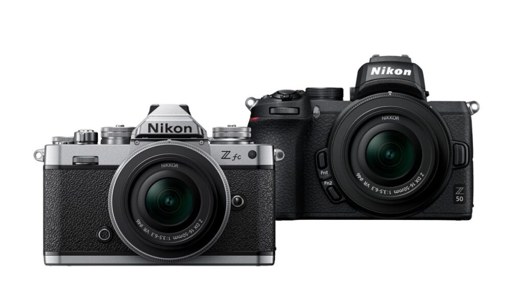 Comparatif Nikon Z fc vs Z 50 Lequel choisir ? Nikon Z fc vs Nikon Z 50