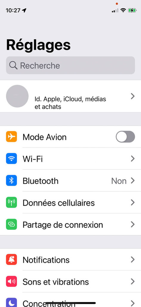 supprimer ses photos dans iCloud