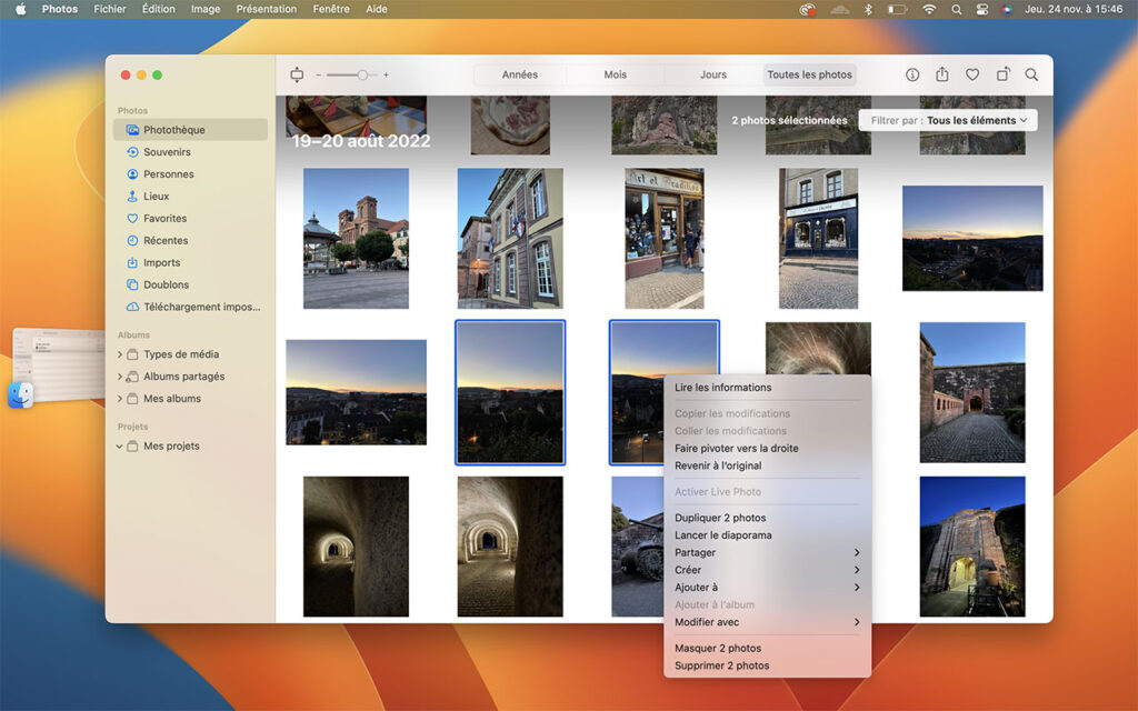 supprimer ses photos dans iCloud