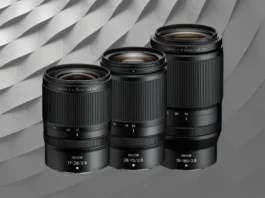 3 optiques Nikon Z f/2.8
