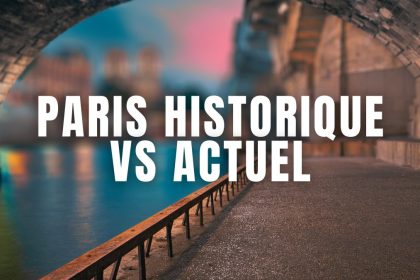 diaporama photos Paris historique vs actuel