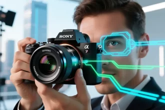 autofocus piloté par le regard