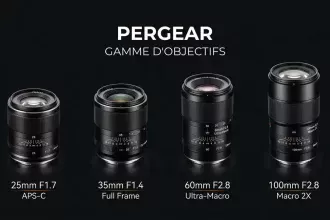 gamme d’objectifs Pergear