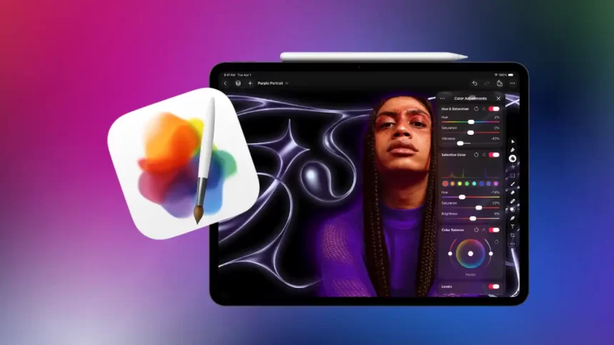 Pixelmator Pro sur iPad