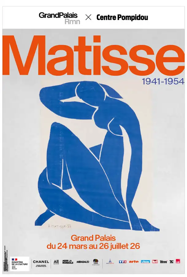 Expositions Paris 2026 : 20 rendez-vous incontournables de Martin Parr à Matisse Affiche Matisse