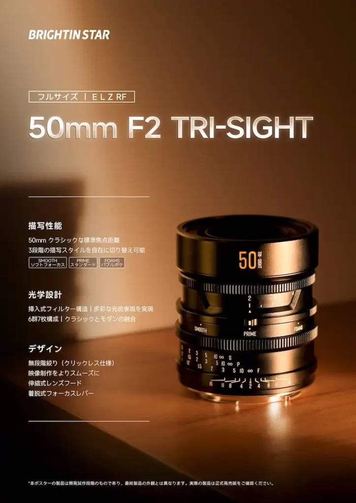 Brightin Star TRI-SIGHT 50mm F2