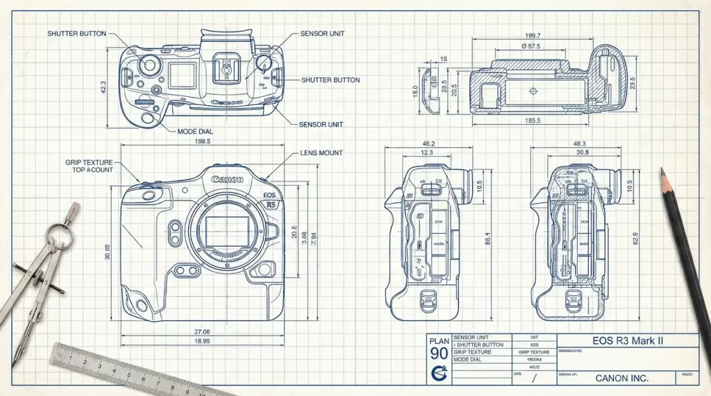 Canon EOS R3 Mark II : des rumeurs spectaculaires émergent, mais la prudence s'impose Canon EOS R3 Mark II