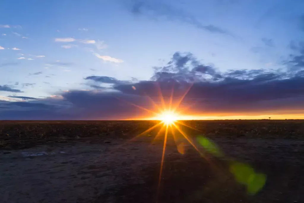 Effet Sunburst Photo