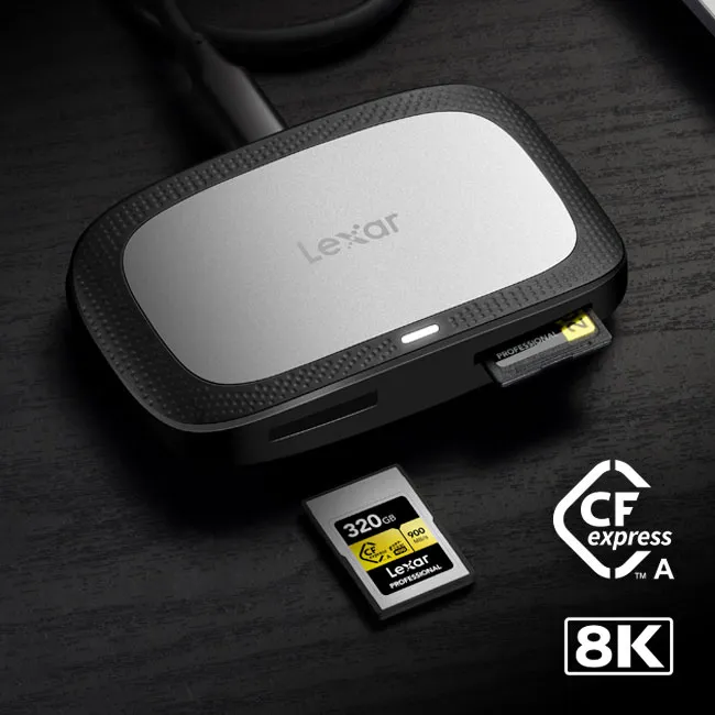 Les meilleurs lecteurs CFexpress Type-A pour transférer vos images Lexar Professional CFexpress Type-A/SD