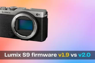 Lumix S9 firmware v1.9 vs v2.0