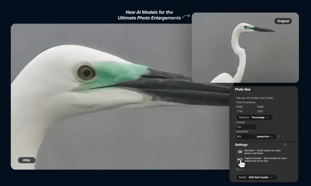 Alternatives à Topaz Labs après le rachat par Adobe : que choisir en 2026 ? ON1 Resize AI