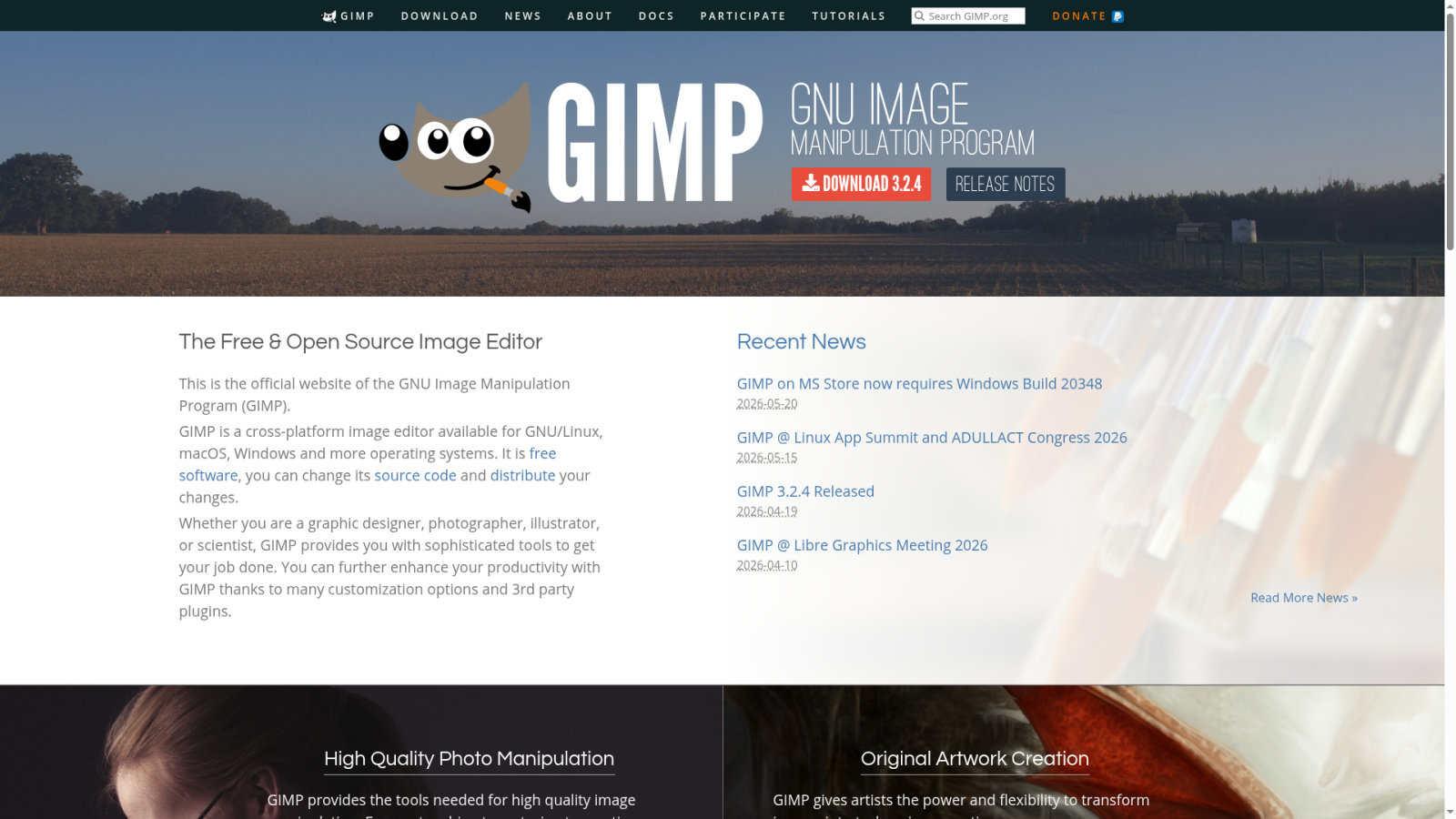 Logiciels de retouche photo gratuits pour débuter sans se ruiner GIMP : l'alternative open source la plus complète