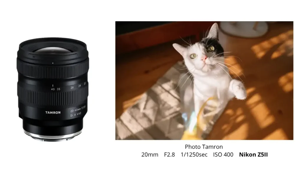 Tamron 20-40 mm f/2,8 Nikon Z